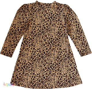 Matalan leopárd mintás drapp ruha 7év 4-Hibátlan