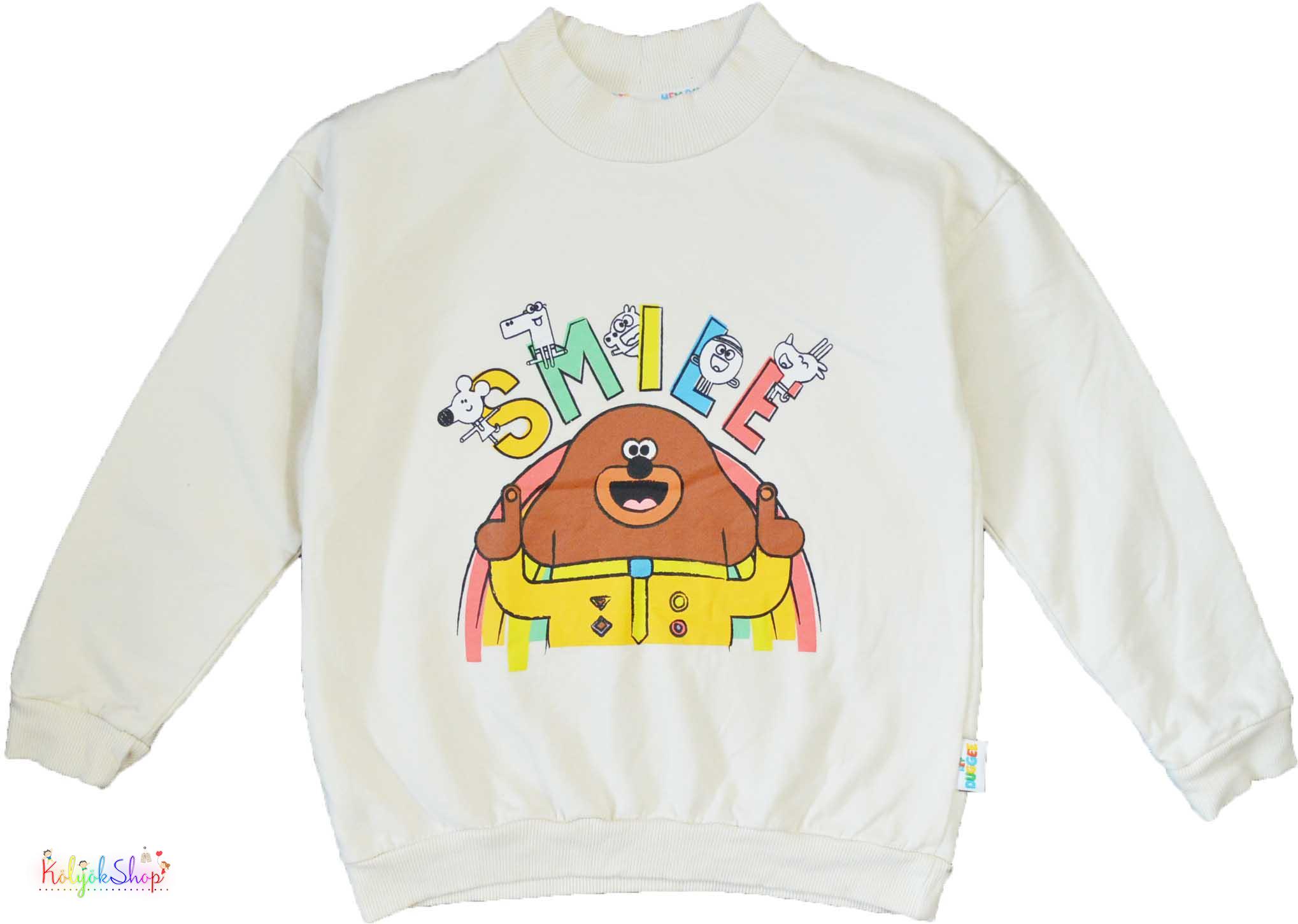George Hey Duggee krém pulóver 5-6év 5-Újszerű