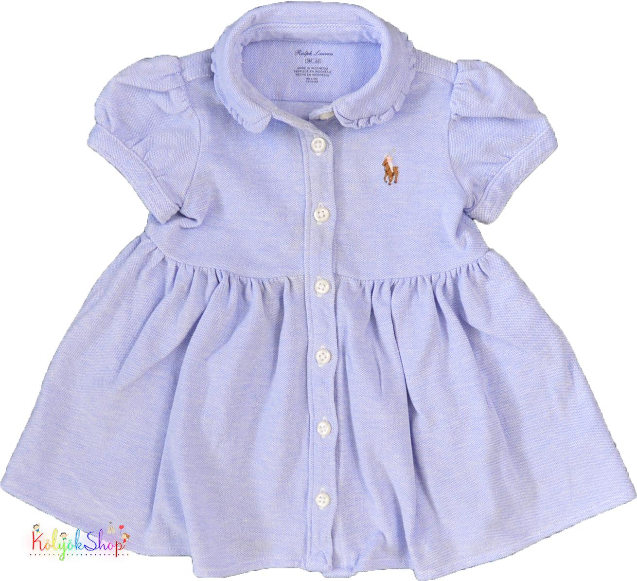 Ralph Lauren kék 62 4-Hibátlan(halvány elszíneződés)