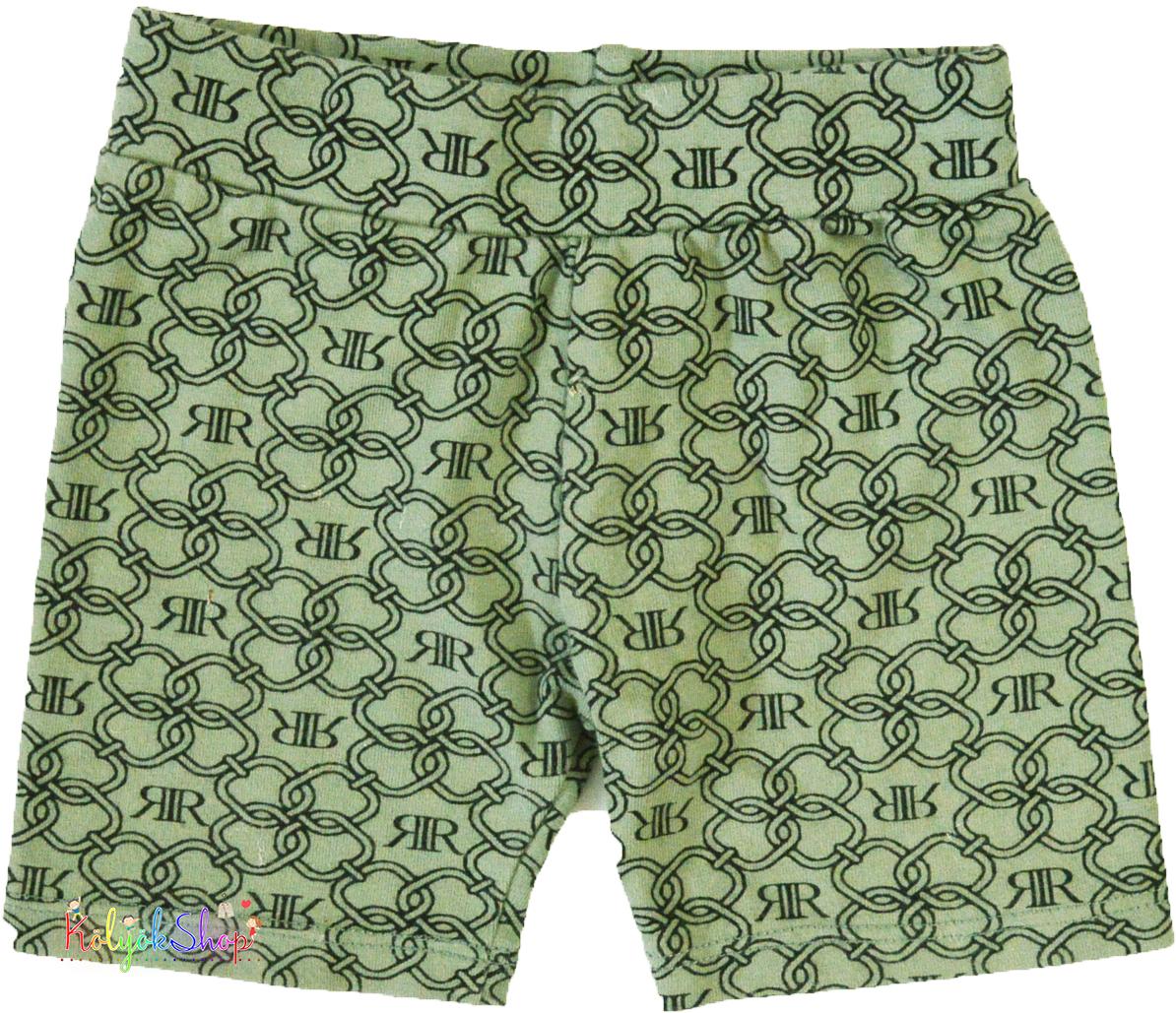 River Island mintás zöld rövidnadrág 74 4-Hibátlan
