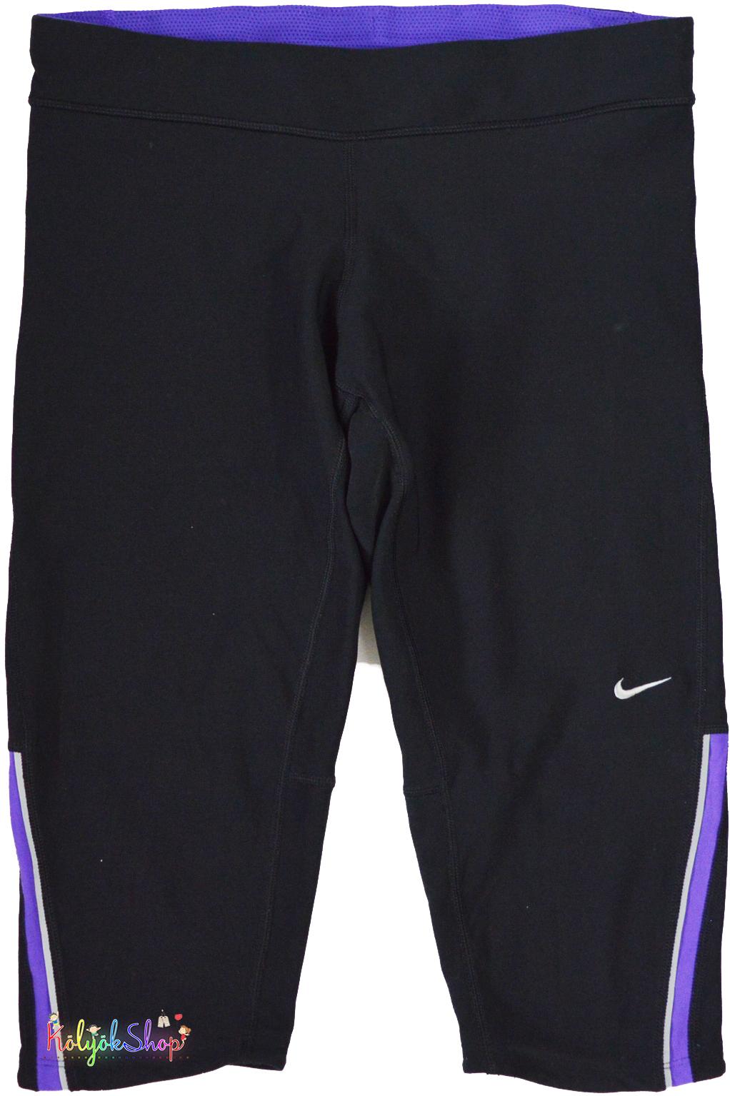 Nike fekete leggings M 4-Hibátlan
