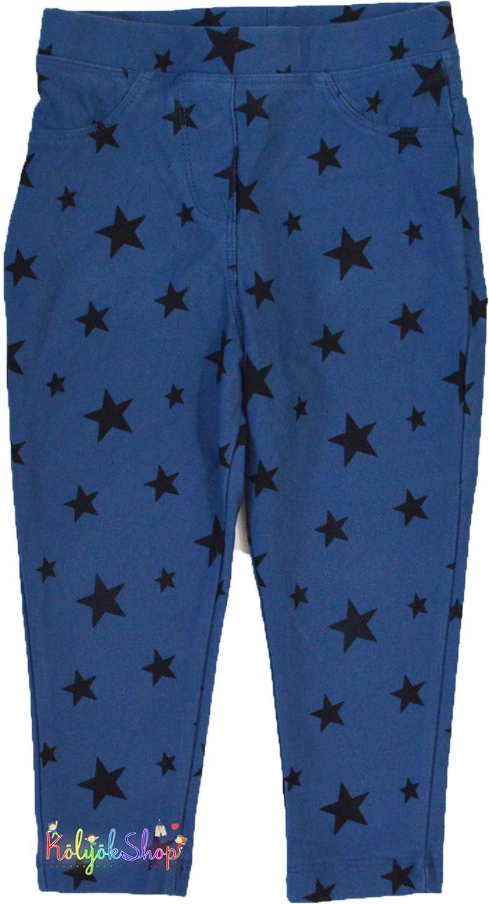 Bluezoo csillag mintás farmer hatású leggings 92 4-Hibátlan