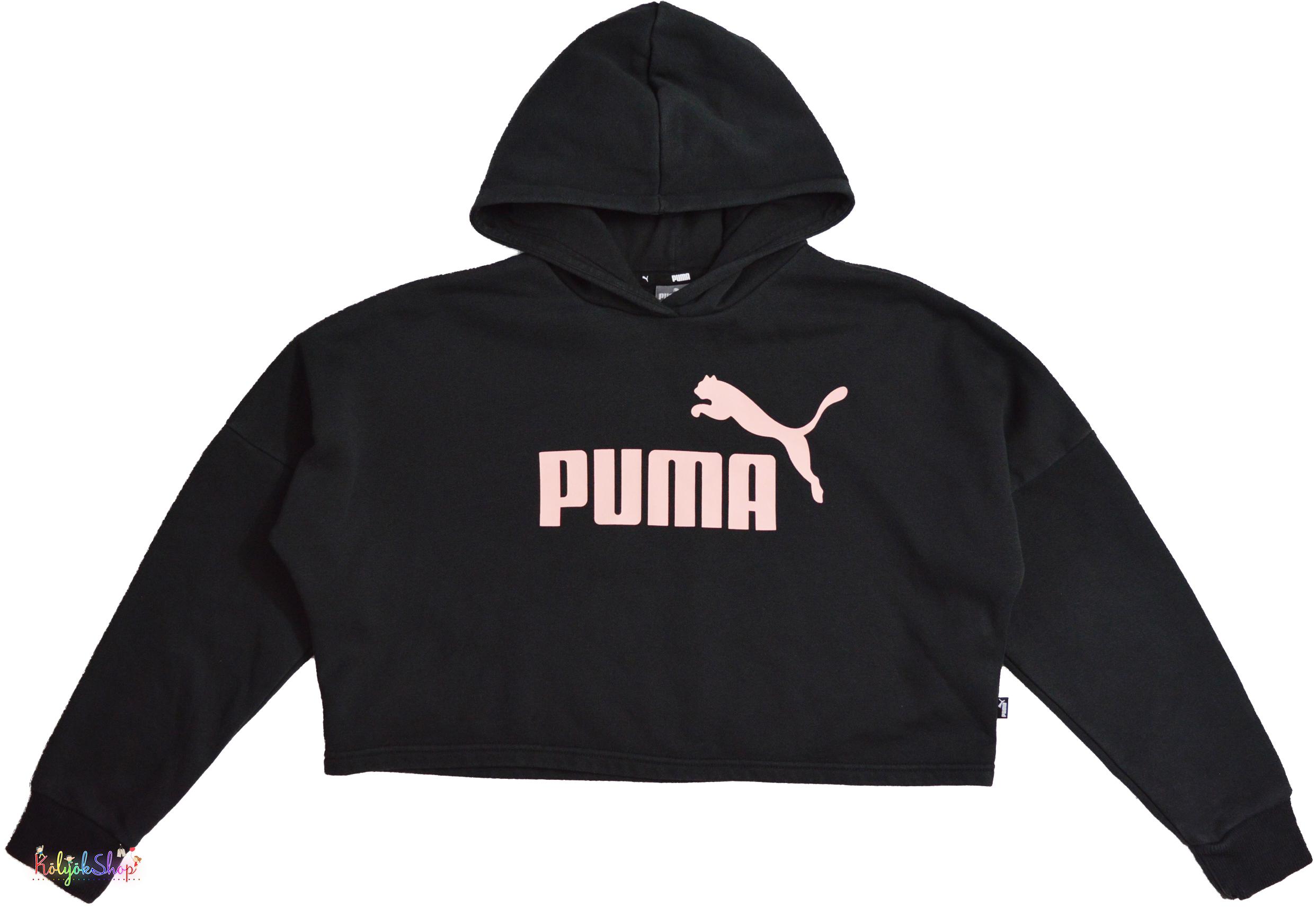 Puma fekete rövid derekú pulóver 11-12év 4-Hibátlan