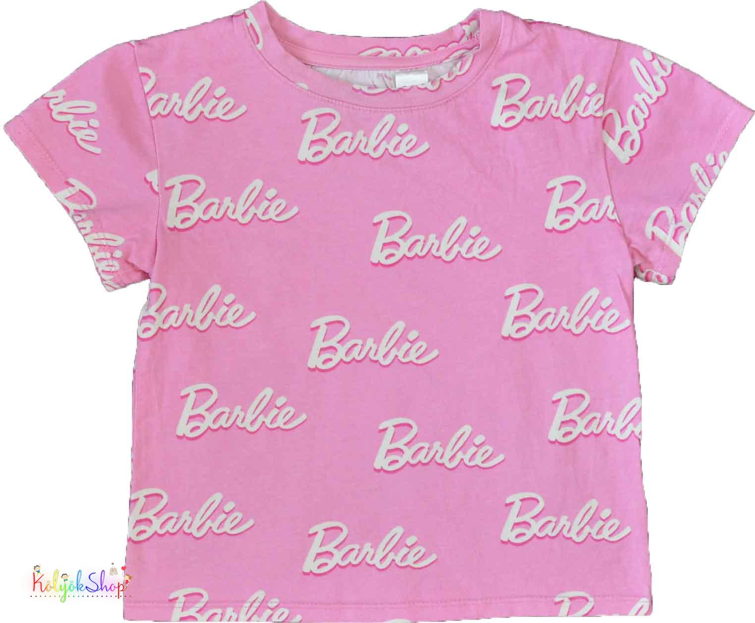 H&M Barbie rózsaszín felső 4-5év 4-Hibátlan