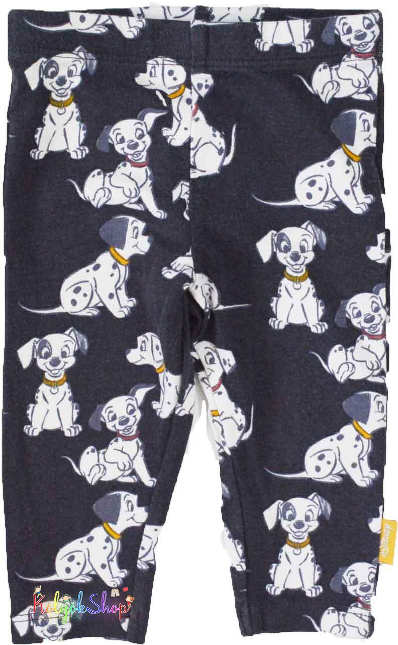 F&F 101 kiskutyás szürke leggings 62 4-Hibátlan