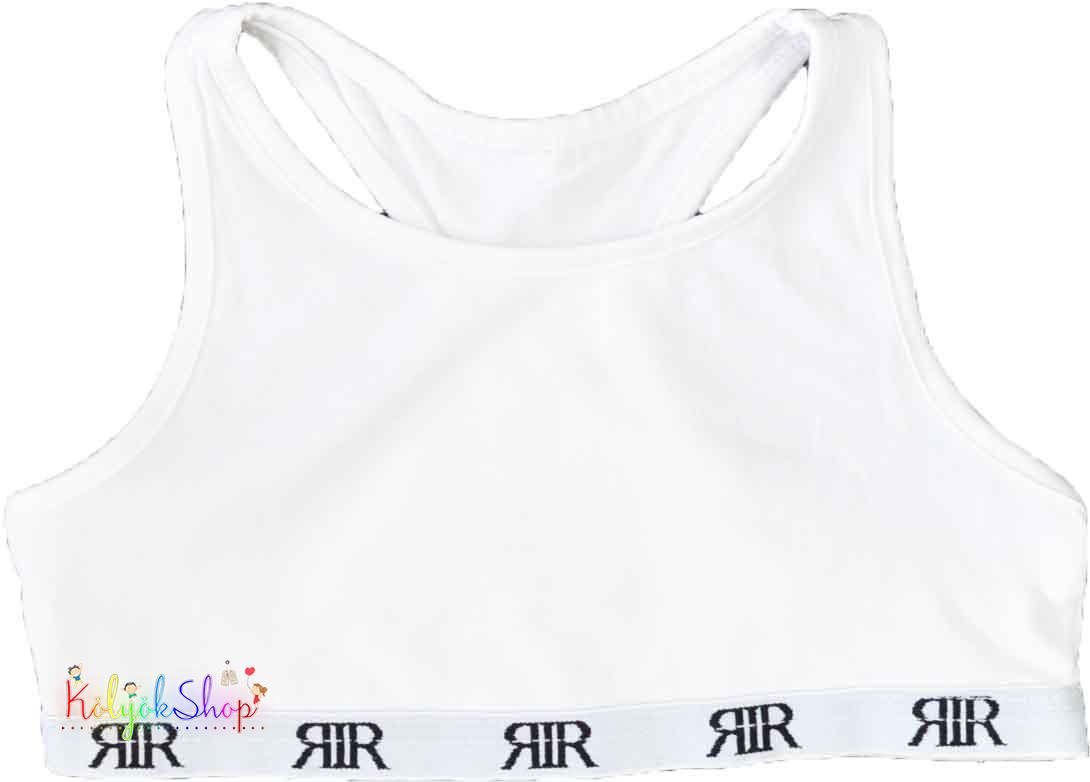 River Island fehér top 8-9év 4-Hibátlan