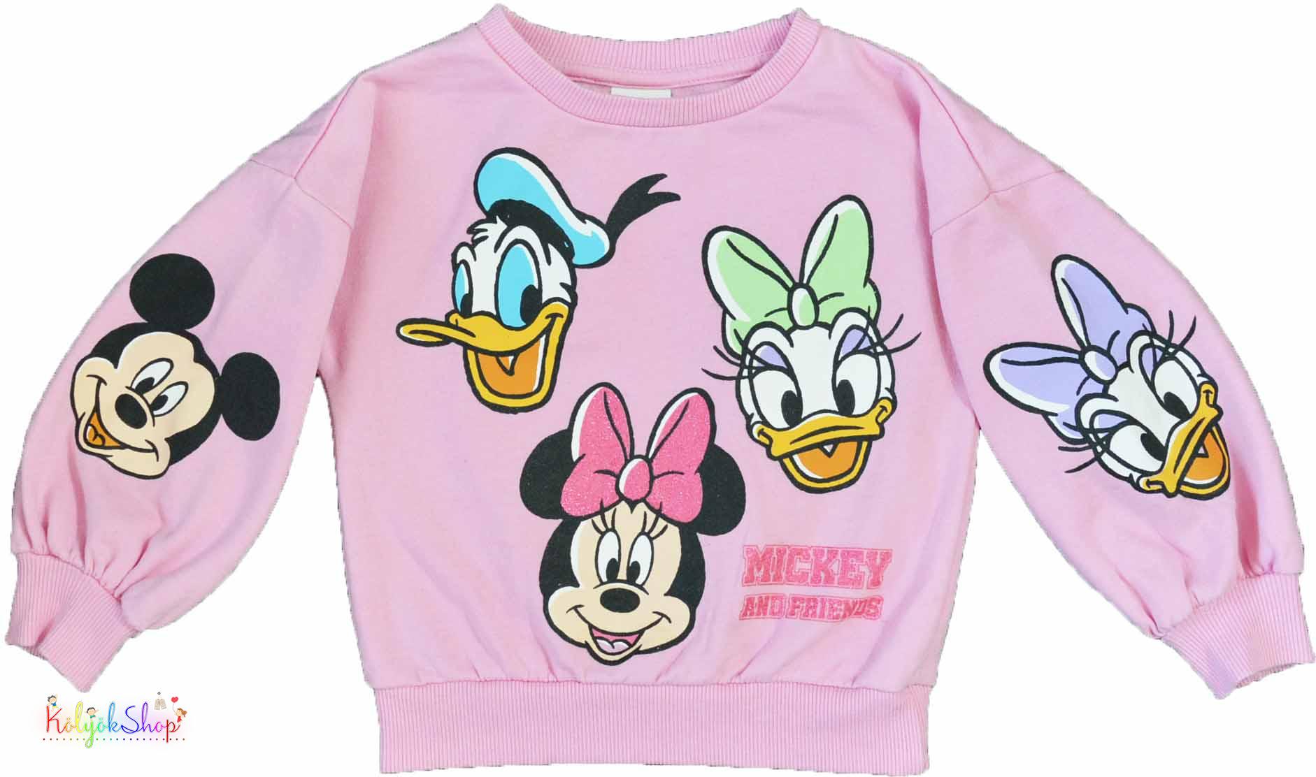Matalan Minnie rózsaszín pulóver 2-3év 4-Hibátlan