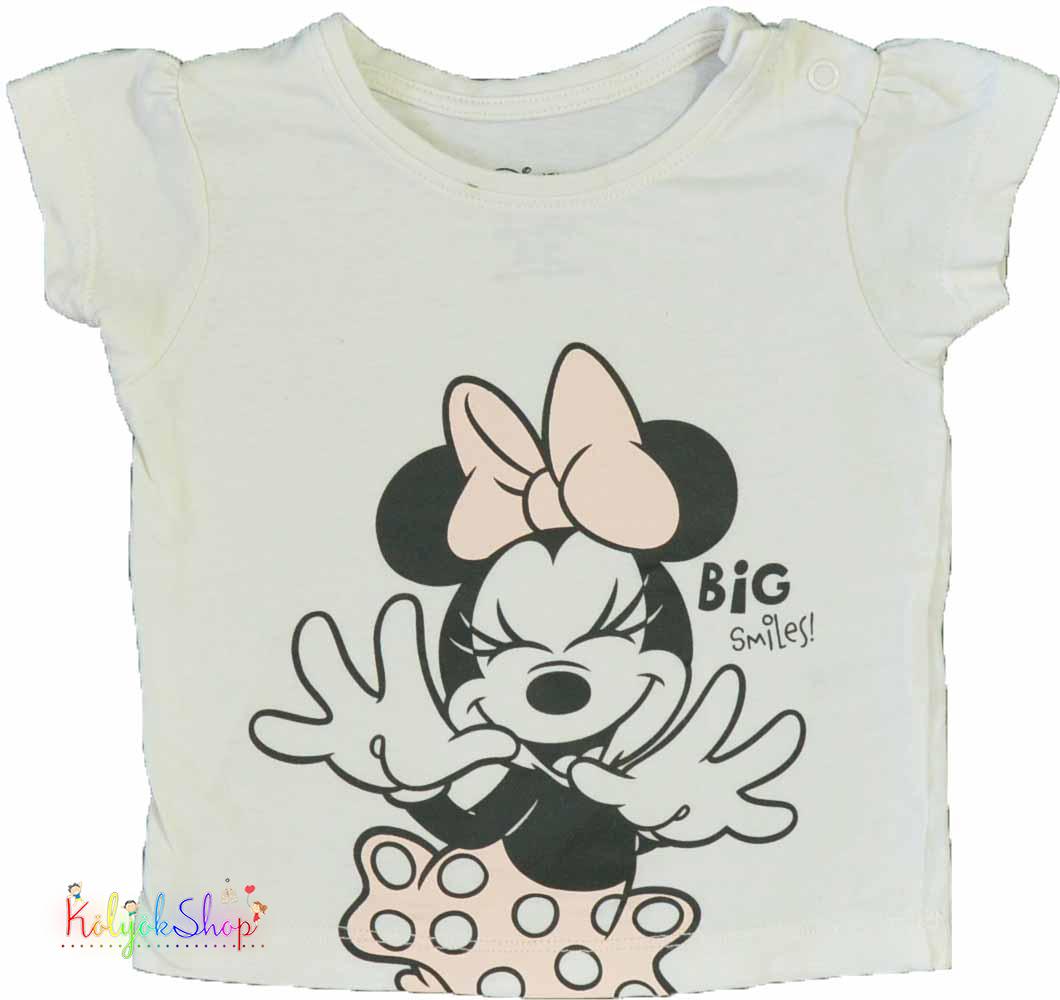 Primark Minnie krém felső 74 3-Jó állapot
