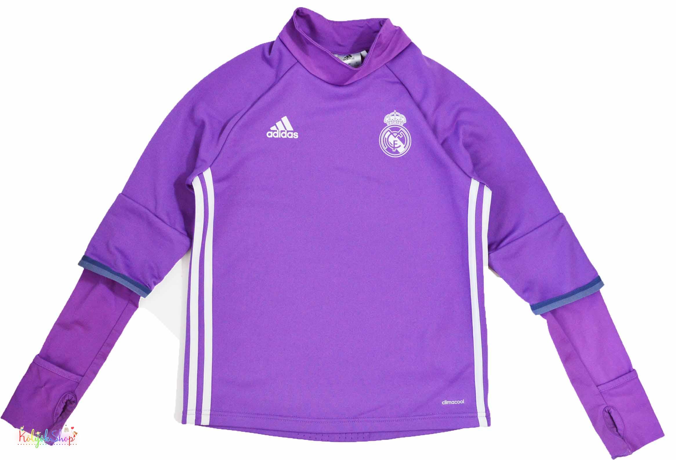 Adidas lila sport pulóver 9-10év 3-Jó állapot(hiba)