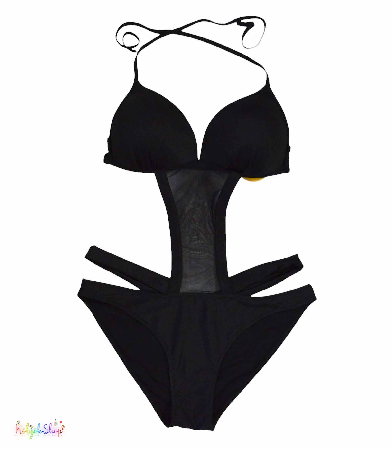 Leonado fekete tankini 48 6-Új