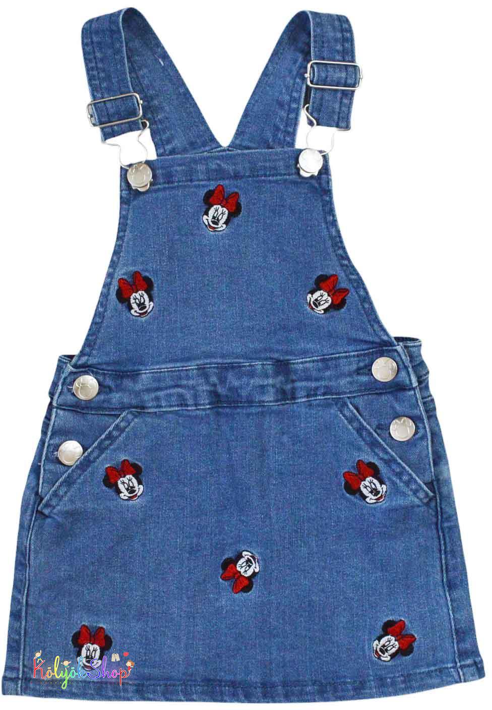 Primark Minnie farmer kantáros ruha 2-3év 4-Hibátlan