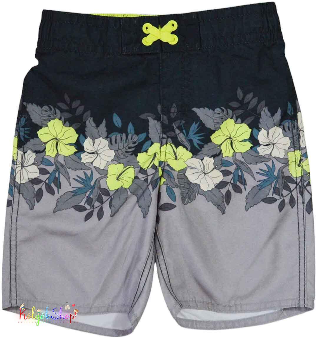 Old Navy mintás szürke, belül hálós rövidnadrág 6-7év 4-Hibátlan