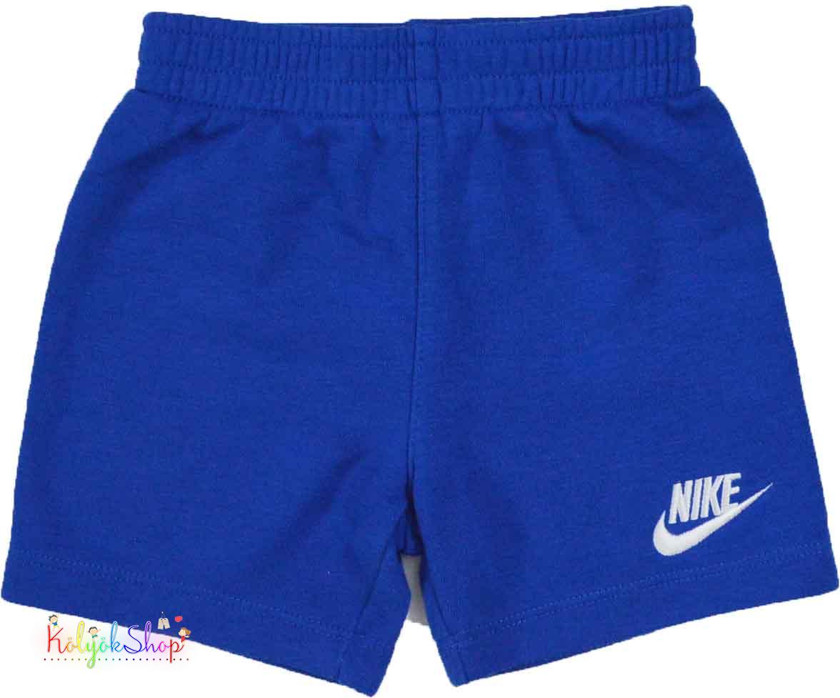 Nike kék rövidnadrág 80-86 4-Hibátlan