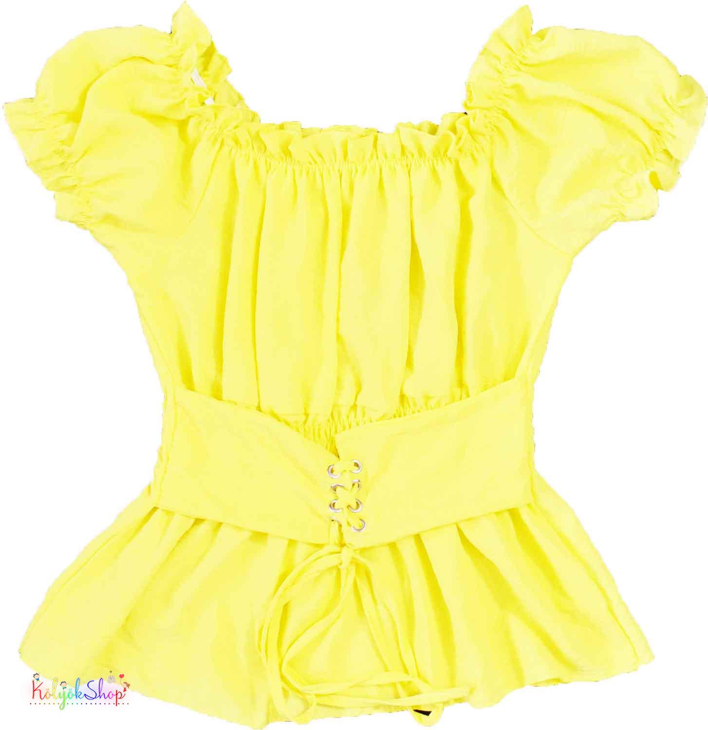 Matmazl sárga felső one size 6-Új