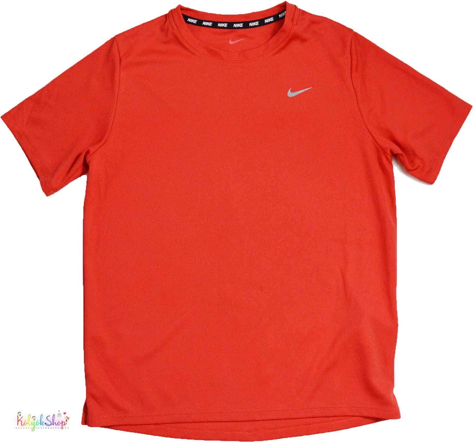 Nike piros sport felső 158-170 4-Hibátlan(foltos)