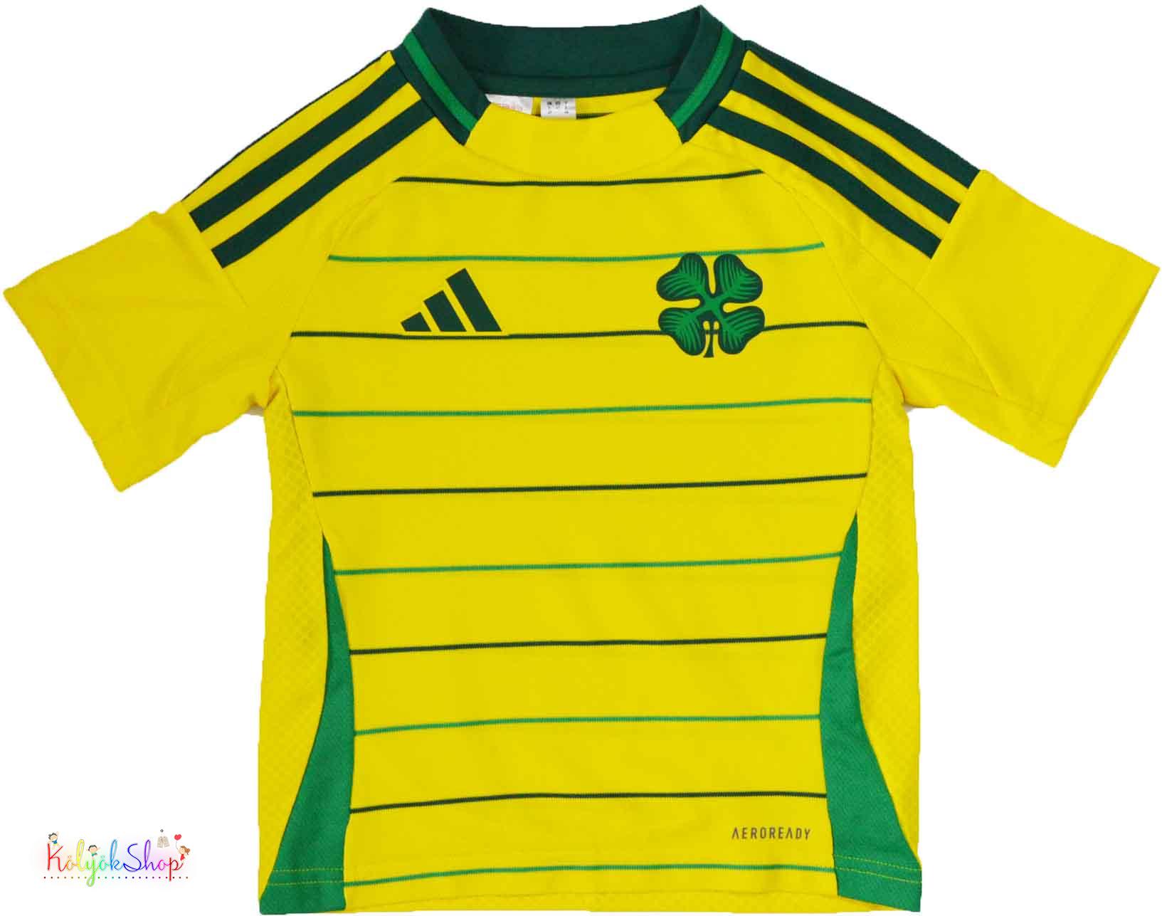 Adidas sárga sport felső 3-4év 5-Újszerű