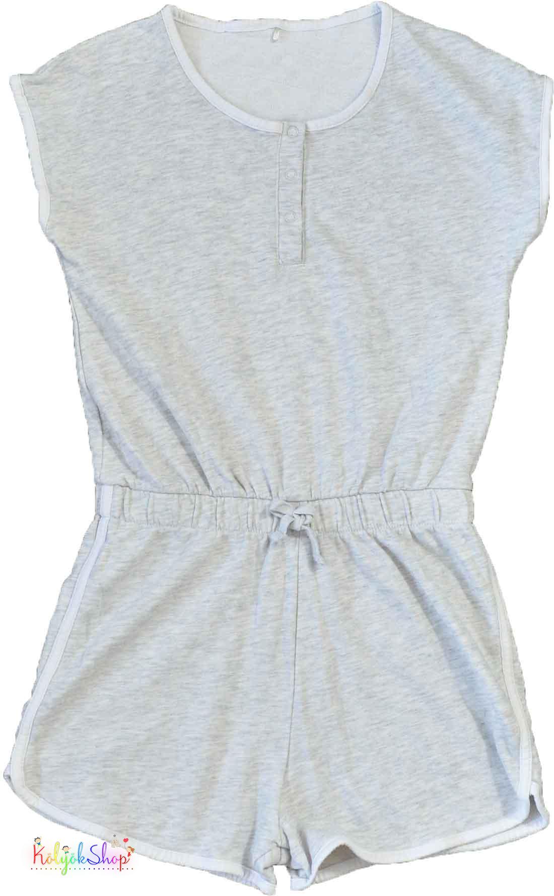 George szürke vastagabb playsuit 11-12év 5-Újszerű