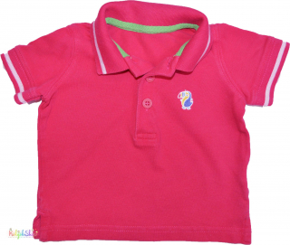 Mi pirosas-rózsaszín piké póló 68' 4-Hibátlan