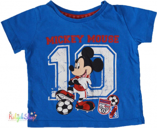 Disney Mickey kék póló 80 4-Hibátlan