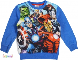 Avengers kék pulóver 5-6év 2-Játszós