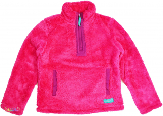 Gelert pink szőrmés polár pulóver 134-140 4-Hibátlan