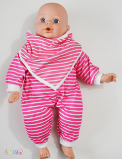 Puha testű baba 44cm 4-Hibátlan(kis folt a ruháján)