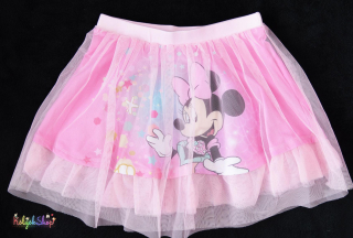 Disney Minnie rózsaszín tüllös szoknya 122 6-Új
