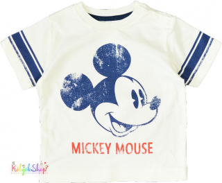 H&M Mickey krém póló 80 6-Új(címke nélküli)