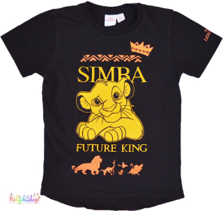 Lion King fekete póló 6-7év 4-Hibátlan