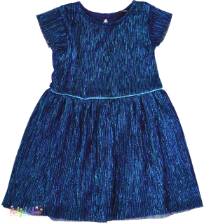 George csillogó kék ruha 2-3év 4-Hibátlan(alsószoknyája kibolyhosodott)