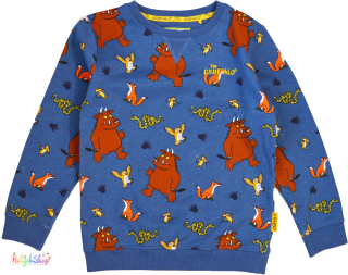Tu Gruffalo mintás kék pulóver 6-7év 5-Újszerű