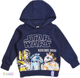 Tu Star Wars kék pulóver 4év 5-Újszerű