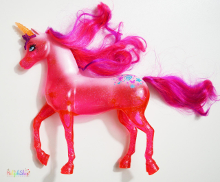 Barbie ló 29cm 3-Jó állapot