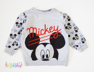 Disney mickey szürke pulóver 80 4-Hibátlan