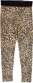 River Island leopárd mintás drapp leggings 10-11év 5-Újszerű