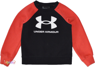 Under Armour piros-fekete pulóver 4-5év 3-Jó állapot(kis folt)