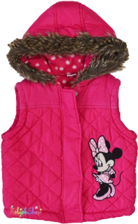 Disney Minnie pink belül polár mellény 86 4-Hibátlan