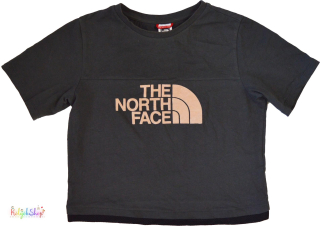 The North Face szürke rövid derekú felső 12-14év 4-Hibátlan