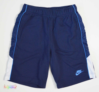 Nike sötétkék rövidnadrág 147-158 4-Hibátlan(fehér részén elszíneződés)
