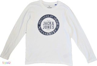 Jack&Jones fehér felső 164 4-Hibátlan
