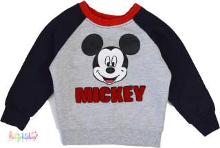 Primark Mickey szürke-sötétkék pulóver 86 4-Hibátlan