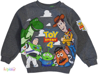 Disney Toy Story szürke pulóver 4-5év 4-Hibátlan(kis bolyhosódás)