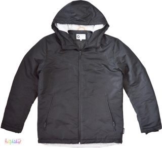Jack&Jones fekete kabát L 4-Hibátlan