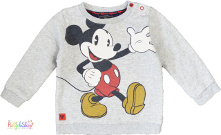 Mini Club Mickey szürke pulóver 80 2-Játszós