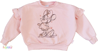 F&F Minnie rózsaszín pulóver 5-6év 4-Hibátlan