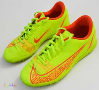Nike neonsárga-zöld műfűves focicipő 36,5 Bth: 22,5cm 4-Hibátlan