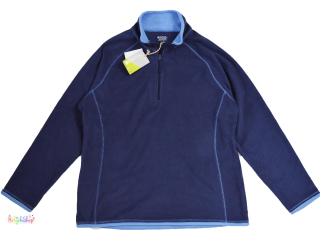Mountai Warehouse kék vékony polár pulóver 46 6-Új