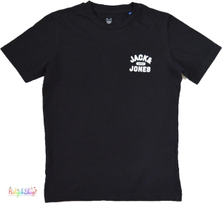 Jack&Jones fekete póló 140 5-Újszerű