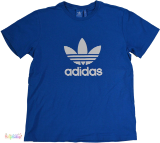 adidas kék póló L 4-Hibátlan