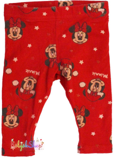 Disney Minnie mintás piros leggings 62 4-Hibátlan